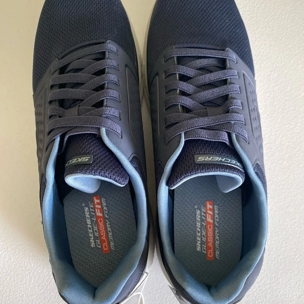 Skechers Navy Blue Glide-Lite - Picture 3 of 6
